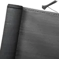 Produktbild: WOLTU Zaunblende 150 g/m² HDPE mit Kabelbinder Anthrazit 1x6 m