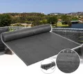 Produktbild: Zaunblende 150g/m² Sichtschutz wetterfest, Gartenzaun Windschutz mit Kabelbinder