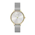 Produktbild: Skagen Anita Lille Uhr für Damen, Quarzwerk mit Edelstahl- oder Lederarmband, Silberton und Goldton, 30MM