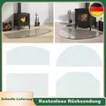 Produktbild: Kaminofen Glasplatte Sechseck Kaminglas Bodenplatte mehrere Auswahl vidaXL