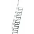 Produktbild: MUNK Aluminium-Treppe Stufen 45° 15 Stufen