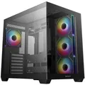 Produktbild: DeepCool CG530 4F , Tower-Gehäuse, schwarz