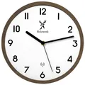 Produktbild: Holzwerk PAPENBERG (FUNK) Holz Wanduhr, moderne 25 cm Designer Funkwanduhr
