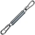 Produktbild: Robuste Stahlfeder 150 kg Schwingfeder mit Sicherungsseil und Zwei Karabinerh...