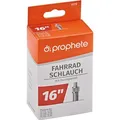 Produktbild: Prophete Fahrradschlauch 0178, 16 Zoll, 40mm DV-Ventil, Kinderräder, Reifenbreite 47-57mm