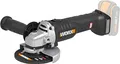 Produktbild: WORX WX813.9 Nitro 20V Akku-Winkelscheifer – leistungsstarke Flex mit Brushless Motor - mehr Leistung & Akkulaufzeit – Ø 115mm und 8500 u/min - schneller Scheibenwechsel - PowerShare kompatibel