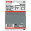 Produktbild: BOSCH Tackerklammer, Typ 53 Feindrahtklammer - 0,74 x 6 x 11,4 mm - 1000er-Pack 1.14 cm x 0.6 cm