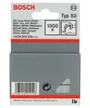 Produktbild: Bosch Feindrahtklammer Typ 53, 11,4 x 0,74 x 6 mm, 1000er-Pack 1609200326