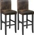 Produktbild: tectake® Barhocker Sitzhöhe 76 cm