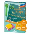 Produktbild: Moses. 50 Coole Tipps für Schulanfänger (und alle, die es Werden wollen), Kartenset für einen erfolgreichen Schulstart, Einschulung und für die Schultüte, ab 5 Jahren