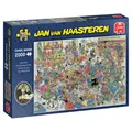 Produktbild: Jumbo Spiele 1110100523 Jan van Haasteren Ludo Meisterschaft 2000 Teile Puzzle