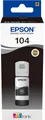 Produktbild: Epson Sonstiges Drucker-Zubehör 104 EcoTank ink bottle Schwarz