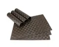 Produktbild: matches21 HOME & HOBBY Platzset Tischsets MODERN 6er Set Braun als Tischuntersetzer, (6-St), Abwaschbare Platzsets als Tischunterlagen für Ess-Tisch Tisch-Deko