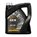 Produktbild: 4 Liter Orignal MANNOL Motoröl 7709 O.E.M. 5W-30 API SM/CF Engine Oil Öl MN7709-4 Gelbbraun