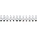 Produktbild: Kopp - Lüsterklemmleiste, 12-polig, 4-6mm², weiß, 2 Stück - 343700087