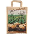 Produktbild: Boxolutions 500 Kartoffeltüten - braune Kraft Papiertüten mit Kartoffelmotiv bis 2,5 kg extra stark in 90 g/m2-500 Stück