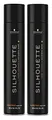 Produktbild: 2er Super Hold Hairspray Haarspray Black Silhouette Styling Schwarzkopf 500 ml