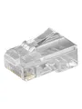 Produktbild: Pro goobay - RJ45 stik - 10pcs - Transparent
