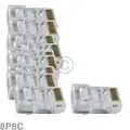 Produktbild: [0,89 €/Stk] Modular-Stecker 8P8C, 10 Stück