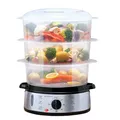 Produktbild: Dampfgarer - Dampfmaschine 230V/800W - 3 Schicht Topf - BPA Frei - Dampftopf ...