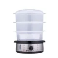 Produktbild: alpina Dampfgarer Elektrisch 800W - 3 Schicht Multikocher - Food Steamer BPA Fre