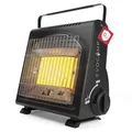 Produktbild: EVOCAMP Tragbare Gasheizung, Camping Heizung 1,7 kW, multifunktionale Keramikheizung, perfekte Gasheizung für den Outdoor-Einsatz mit ODS (Sauerstoffmangelsicherung), Heizstrahler, Zeltheizung