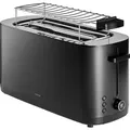 Produktbild: Zwilling Toaster Zwilling Enfinigy, Schwarz, Metall, Brötchenaufsatz, Auftaufunktion, Aufwärmfunktion, Bagel-Funktion, Küchengeräte, Toaster
