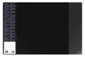 Produktbild: VELOFLEX 4680280 - Schreibtischunterlage Velocolor, schwarz, 40 x 60 cm, mit Kalender und seitlichen Taschen, rutschfest, abwaschbar, Schreibtischauflage, Malunterlage, Bastelunterlage, 1 Stück