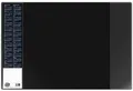Produktbild: VELOFLEX Schreibtischunterlage Schreibunterlage Velocolor PVC 60x40cm schwarz