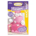 Produktbild: Günthart BackDecor pink Fondant | Top Qualität | Gebrauchsfertig | Palmölfrei | Reißfest | zum überziehen von Torten und Kuchen | zum Modellieren geeignet | 1er Pack (1 x 250 gr)