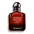 Produktbild: Emporio Armani Stronger With You Parfum, Armani Beauty für Herren, Herrenduft, Holzig-warmer Amber-Duft, mit Rum, Bergamotte, Lavendel, Zedernholz und Vanille, 50ml