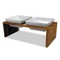 Produktbild: REPLUS Futterstation Meshidai True - Doppelnapf - XS