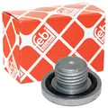Produktbild: Ölablassschraube FEBI 48876 mit O-Ring für BMW 3er Chevrolet Citroen Fiat Opel