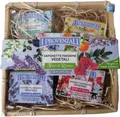 Produktbild: I Provenzali Korb Feine Pflanzliche Seifen Riviera Blumen, 5 Seifen