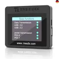 Produktbild: USB-Kabeltester, 2,4-Zoll-Farbdisplay USB-C-Kabeltester,USB-Tester unterstützt 