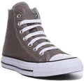 Produktbild: CONVERSE 1J793 Alle Star Hi Schnürschuhe Leinen Herren Turnschuh IN Kohle UK 7 -