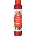 Produktbild: Hela Ketchup Gewürzketchup Curry leicht scharf, in Flasche, 500ml