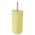 Produktbild: Stelton To Go Sip Thermobecher - 400 ml - laevis - mit Trinkhalm - NEU
