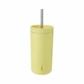 Produktbild: Stelton Thermobecher To Go Sip mit Strohhalm, Stahl, Kunststoff, Laevis, 400 ml