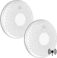 Produktbild: Aroha Link Kombination Rauchmelder und Kohlenmonoxid CO-Melder WLAN - 10 Jahre Batterie - 2 set