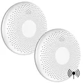 Produktbild: Aroha Link Vernetzte Rauchmelder und Kohlenmonoxid Melder - 10 Jahre Batterie - Kombination CO Melder & Feuermelder Vernetztbar, Kombinationsmelder - 2 Set