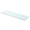 Produktbild: vidaXL Glasboden Glasscheibe Glasplatte für Glasregal Transparent 90 cm x 25 cm