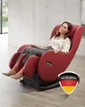 Produktbild: WELCON EASYRELAXX Massagesessel Rot mit L-Shape, Knet- & Klopfmassage