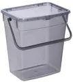 Produktbild: plast team Waschmittelbox, 10 Liter, grau-transparent
