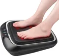 Produktbild: RENPHO Shiatsu Massagegerät schwarz mit regulierbarer Wärme, professionell