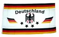 Produktbild: Flagge / Fahne Deutschland Fußball 4 Sterne weiß Hissflagge 90 x 150 cm