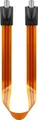 Produktbild: Wentronic Goobay SAT Fensterdurchführung, extrem flach (0,3mm), Braun-Schwarz, 0.5 m - F-Buchse <=> F-Buchse (67246)