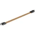 Produktbild: goobay 50cm SAT Kabel Fensterdurchführung flach (0,3 mm) - Antennenkabel Fensterdurchführung mit Kleber um Satellitenantenne durch Fenster- oder Türrahmen ohne Bohren anzuschließen - 67246
