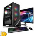 Produktbild: Weinhaus Markus Kiebel PC Set Gaming mit 27 Zoll TFT Total ultra Intel Core Ultra 5 225F, 16GB DDR5, NVIDIA RTX 3050 8 GB, 1TB SSD, WLAN, Windows 11