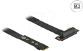 Produktbild: DELOCK 64132 - Konverter M.2 Key M > PCIe x4, gewinkelt, 20 cm